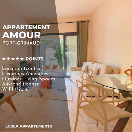 Appartement Amour Terrasse Sur L'Eau Grimaud Exteriér fotografie
