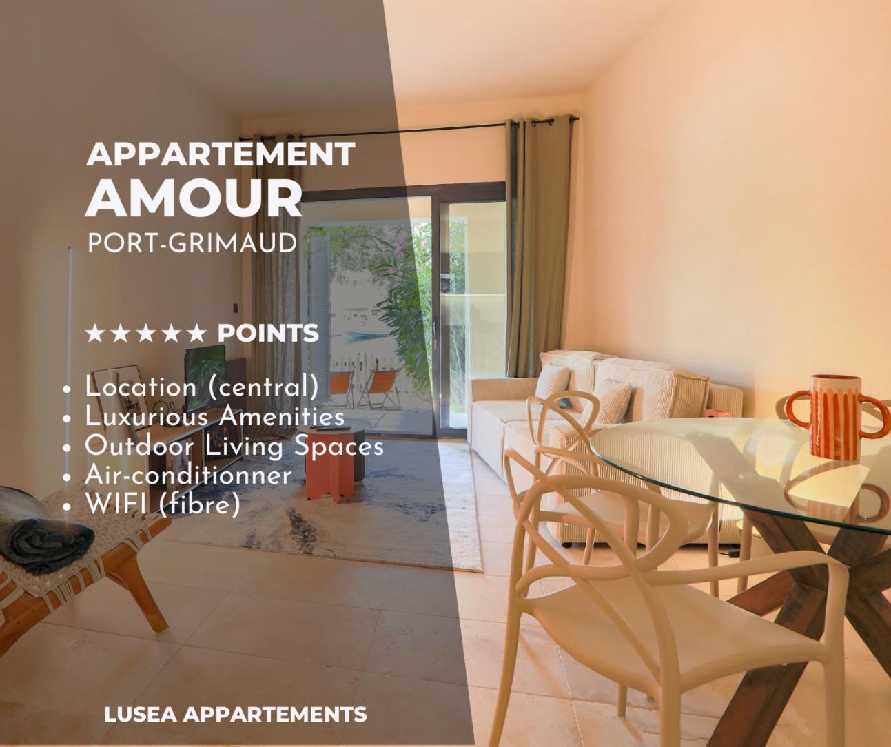 Appartement Amour Terrasse Sur L'Eau Grimaud Exteriér fotografie