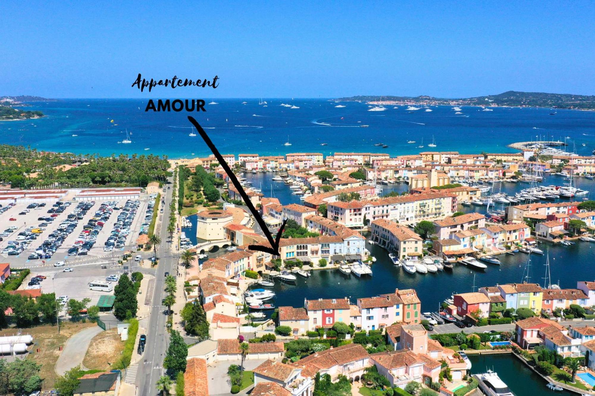 Appartement Amour Terrasse Sur L'Eau Grimaud Exteriér fotografie